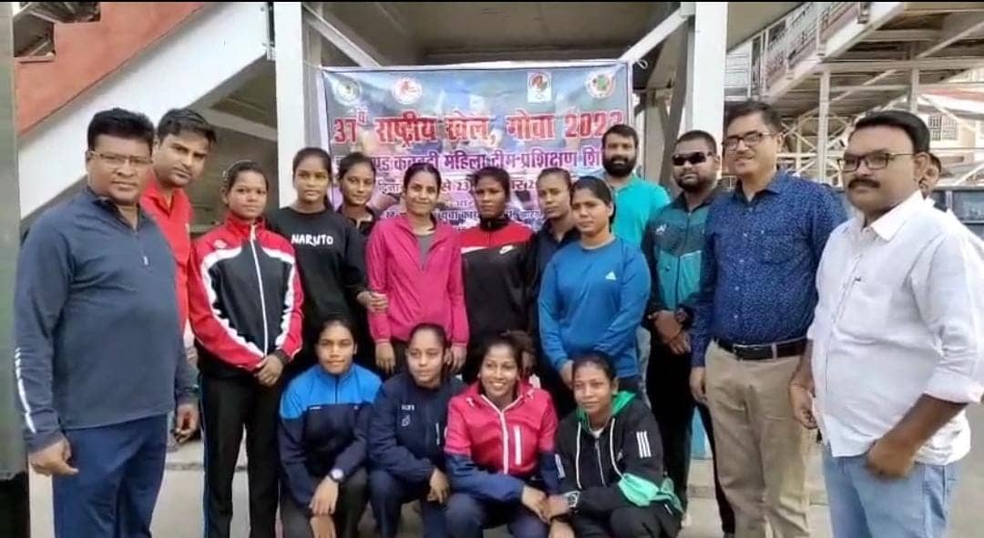झारखंड महिला कबड्डी टीम राष्ट्रीय खेल गोवा के लिए रवाना, खिलाड़ियों का बढ़ाया गया हौसला