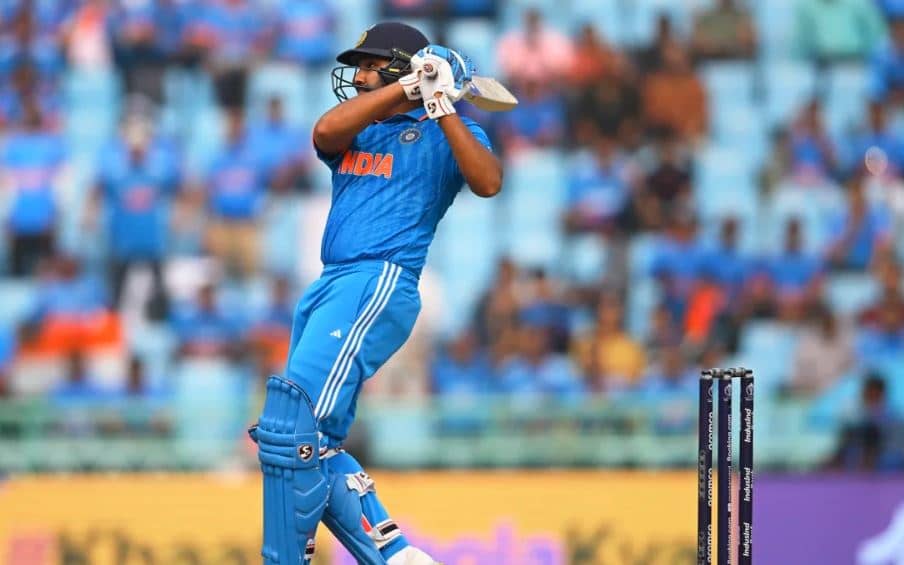 World cup 2023:- भारत ने दी इंग्लैंड को 230 रनों की चुनौती, शतक से चुके कप्तान रोहित शर्मा