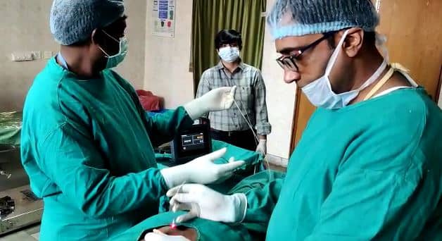 रांची सदर अस्पताल में पहली बार पाइलोनाइडल साइनस की लेजर सर्जरी
