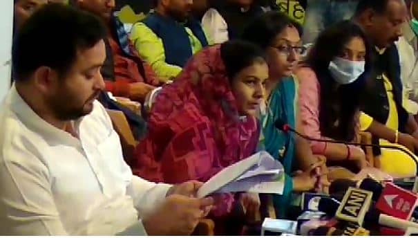 प्रेस कॉन्फ्रेंस में बोले तेजस्वी यादव, मुख्यमंत्री के संरक्षण में  खुलेआम घूम रहे हैं आरोपी