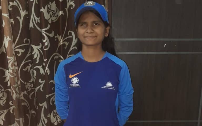 भारतीय महिला ब्लाइंड क्रिकेट टीम में पहली बार झारखंड की बेटी का चयन, गीता महतो पर टिकी झारखंड की निगाहें