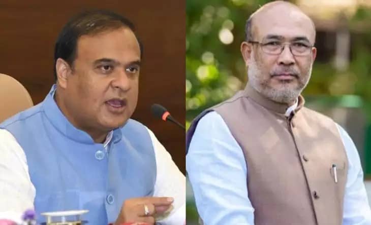 भाजपा घुसपैठियों की फौज!  झामुमो महासचिव सुप्रियो ने असम सीएम हेमंत विश्व शर्मा और मणिपुर सीएम वीरेन सिंह को बताया सबसे बड़ा घुसपैठिया