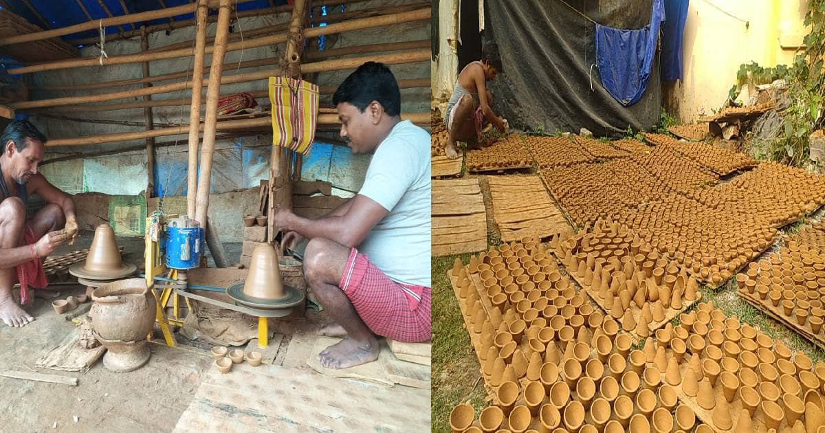 अयोध्या में रामलला की प्राण प्रतिष्ठा से चमकी दुमका के कुम्हारों की किस्मत! मिट्टी के दीयों की बढ़ी डिमांड, तो चेहरों पर खिली मुस्कान