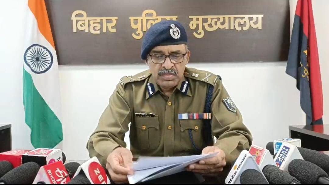 पटना:ADG पुलिस मुख्यालय जितेंद्र सिंह गंगवार ने  STF की तारीफ,  कहा- बिहार पुलिस की विशेष इकाई STF लगातार कर रही है बेहतर काम