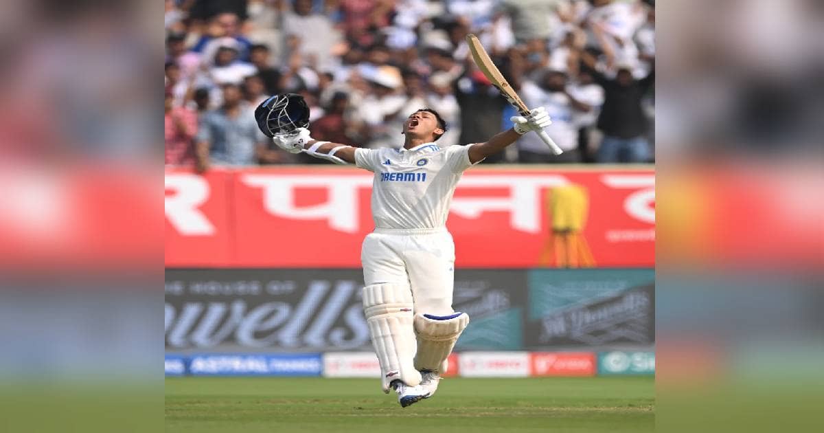 यशस्वी जायसवाल ने पहली बार दोहरा शतक जड़ अंग्रेजों की निकाली हवा, बनाया ये रिकॉर्ड