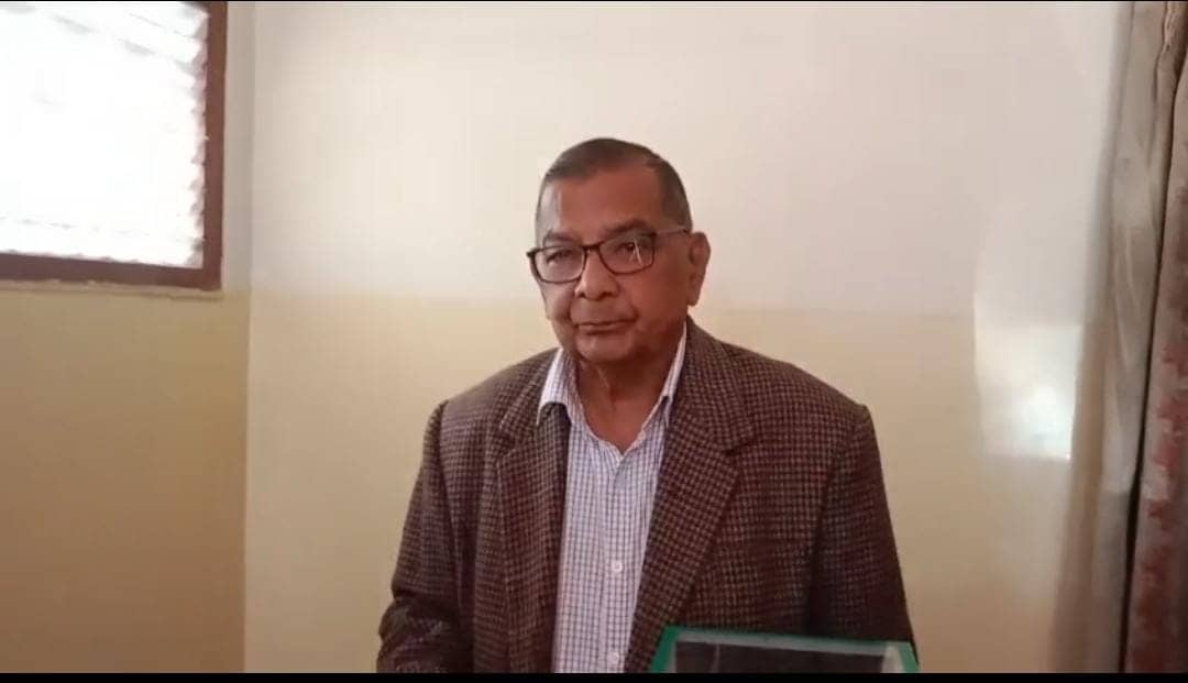 देवघर:डॉक्टर एससी नायक को पंडित गौरी शंकर ओझा पर्यावरण मित्र पुरस्कार से किया गया सम्मानित,राज्यभर में प्रथम पुरस्कार किया हासिल