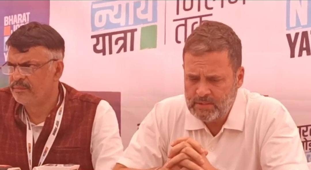 गुमला में बोले राहुल गांधी- कांग्रेस की बनी सरकार तो आदिवासी दलित पिछड़ों का होगा उत्थान   