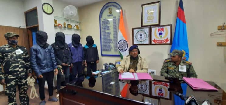 नाबालिग के साथ गैंग रेप मामला : 24 घंटे के भीतर धराए सभी चार आरोपी