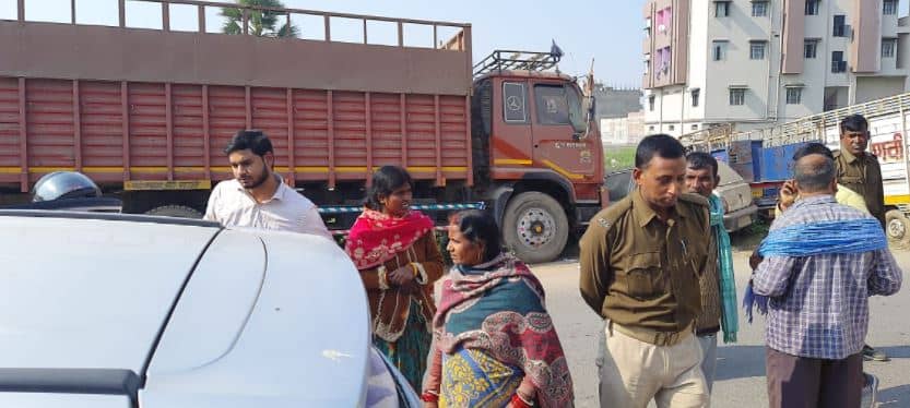 पटना के एनएच 30 लोगों ने देखा, जाको राखे साइयां, मार सके ना कोई