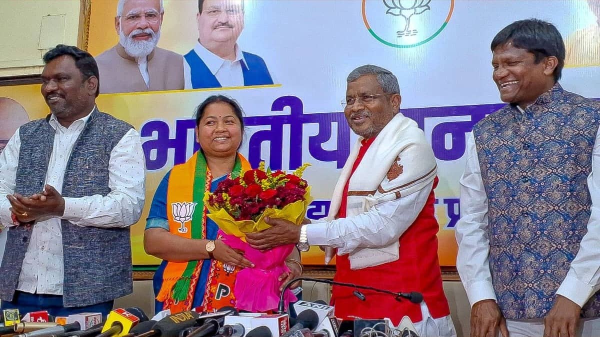 BIG BREAKING:- सांसद गीता को़ड़ा भाजपा में हुई शामिल, कांग्रेस को लगा तगड़ा झटका 