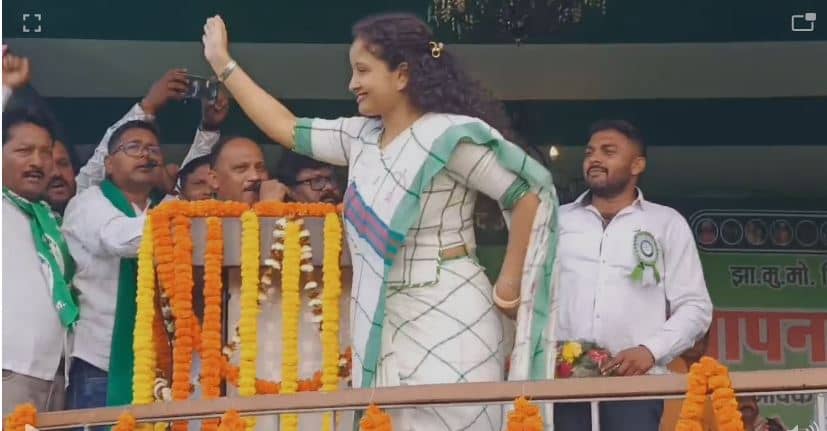 पहली बार जेएमएम कार्यालय पहुंची कल्पना सोरेन, कार्यकर्ताओं के बीच लगायी दहाड़, 21 अप्रैल को रैली नहीं उलगुलान, बदल जायेगी झारखंड की सियासी फिजा