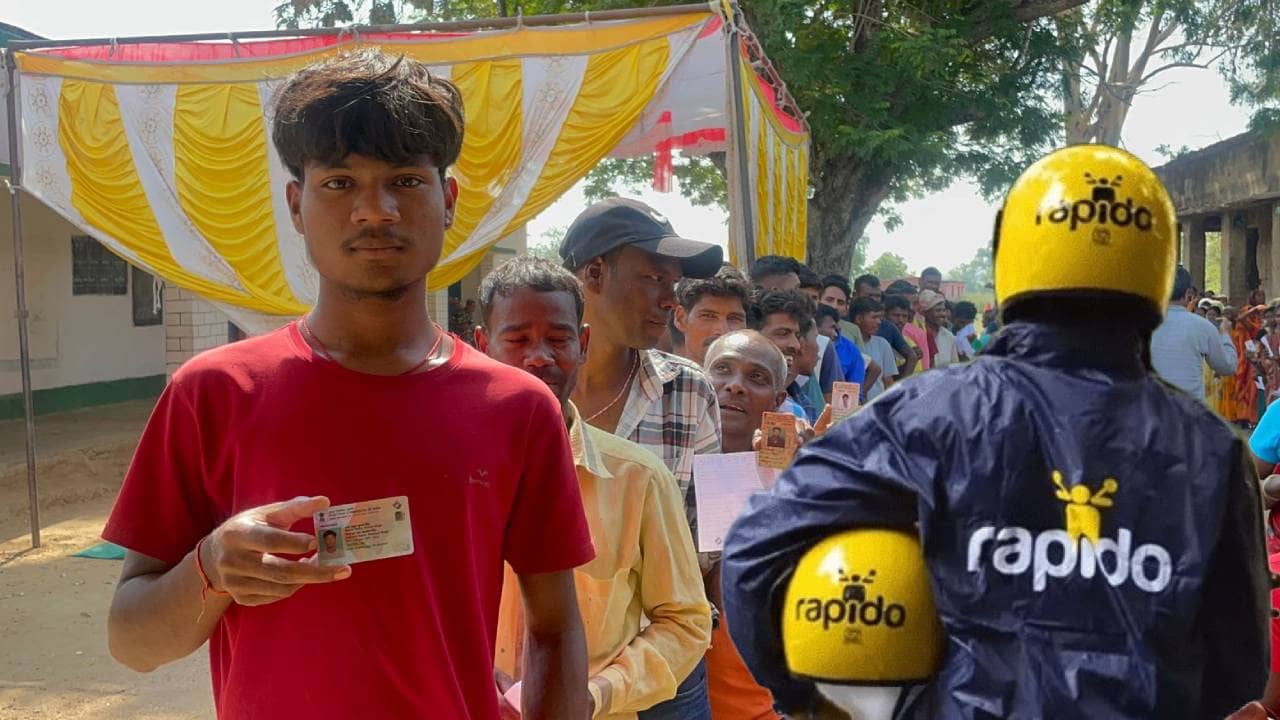 मतदान प्रतिशत बढ़ाने का नया तरीका! वोट करने  के बाद घर जाने को फ्री मिलेगी रैपिडो की राइड