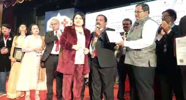 डॉ भारती कश्यप को राष्ट्रीय आइएमए द्वारा चौथी बार किया गया सम्मानित