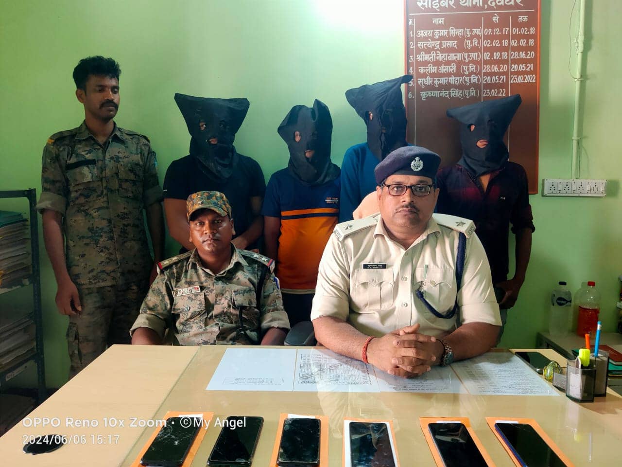 देवघर: चुनाव कार्य संपन्न होते ही साइबर अपराधियों पर कसने लगा नकेल, प्रतिबिंब ऐप में भी मिले 3 फ़र्ज़ी नंबर