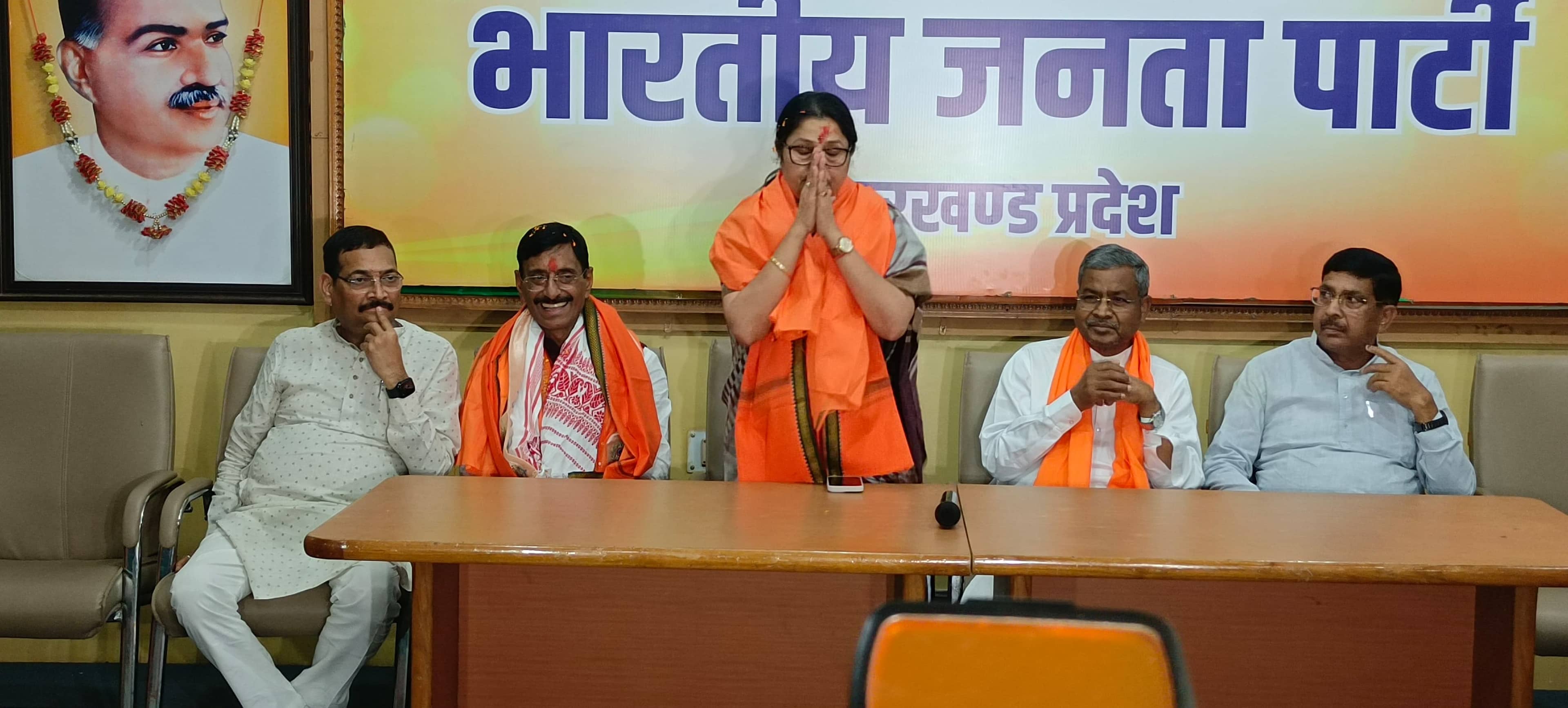 केंद्रीय मंत्री का रांची में हुआ भव्य स्वागत, विधानसभा में डबल इंजन की सरकार बनाने का दावा