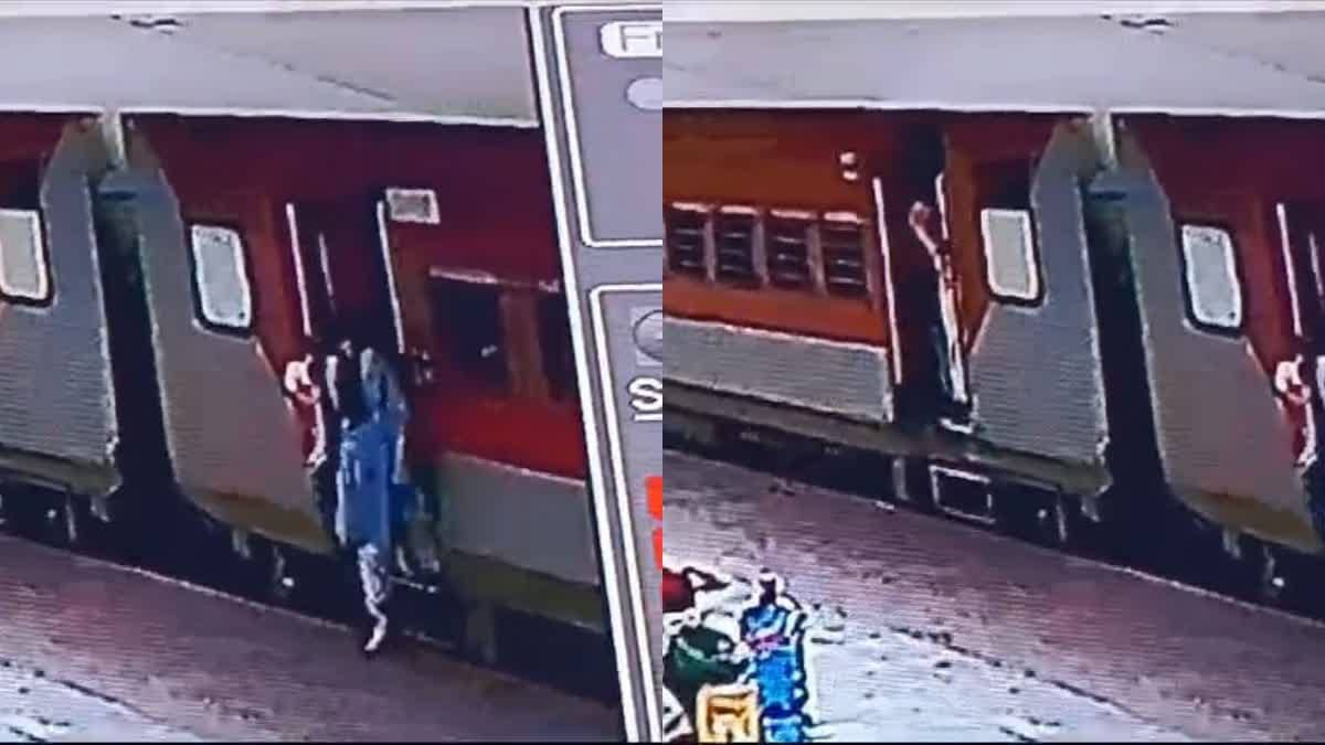 रांची रेलवे स्टेशन में टला बड़ा हादसा, पूरी घटना CCTV में कैद, जानिए  क्या है पूरा मामला 