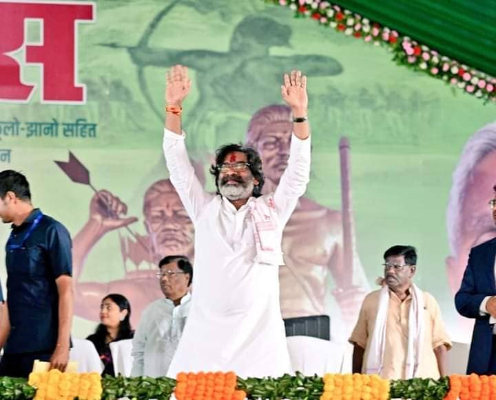 हूल दिवस पर हेमंत का उलगुलन,कहा-जेल हो या फांसी, भाजपा को खत्म कर ही लेंगे चैन