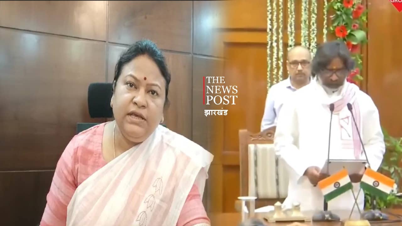 HEMANT OATH : हेमंत सोरेन के तीसरी बार सीएम बनने पर भाभी सीता सोरेन ने बधाई देते हुए कसा तंज