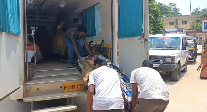 गुमला में जहरीले सांप काटने से एक ही परिवार के तीन लोगों की मौत, सड़क अभाव में गई तीनों की जान