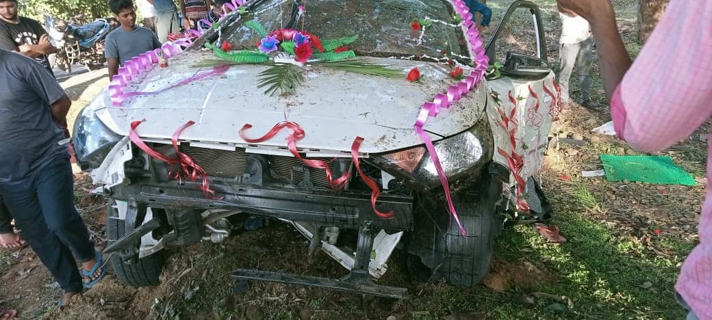 शादी की खुशियां गम में बदली,दुल्हन को लाने जा रहे दुल्हे के जीजा की मौत 