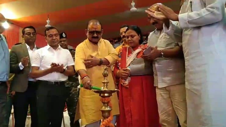 राजकीय श्रावणी मेला का मंत्री मिथिलेश ठाकुर और दीपिका सिंह पांडे ने किया उद्घाटन, पेयजल मंत्री ने कहा-भविष्य में बन सकता है देवघर में कॉरिडोर