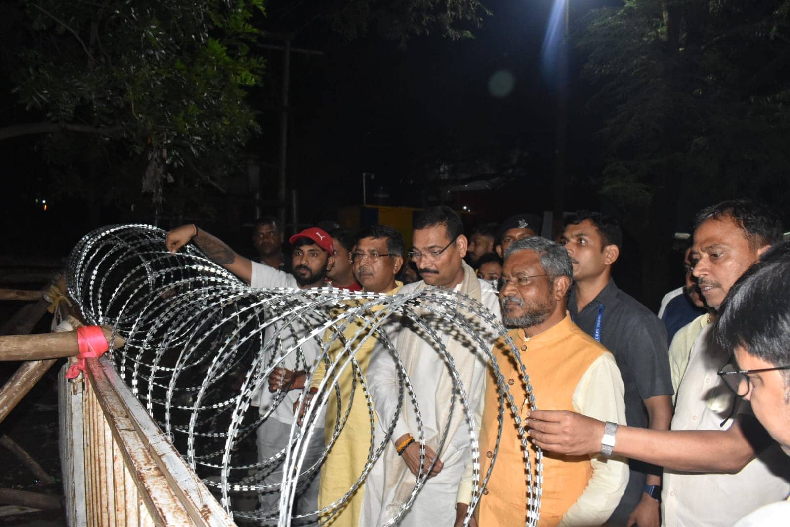 युवा आक्रोश रैली आज, मोराबादी सहित कई इलाक़े में कटीले तारों से की गई घेराबंदी, बड़े पैमाने पर पुलिस फ़ोर्स तैनात