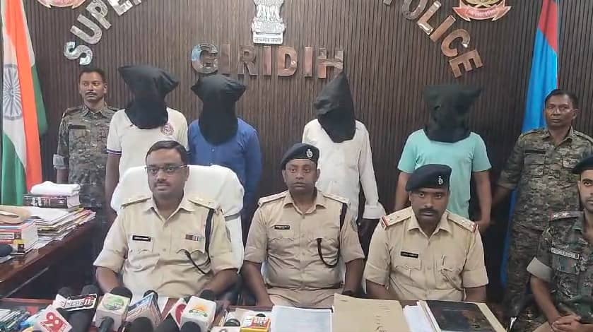 तिहाड़ जेल से सजायफ्ता अपराधी को हथियार के साथ गिरिडीह पुलिस ने किया गिरफ्तार, बड़ी घटना को अंजाम देने की बना रहा था योजना