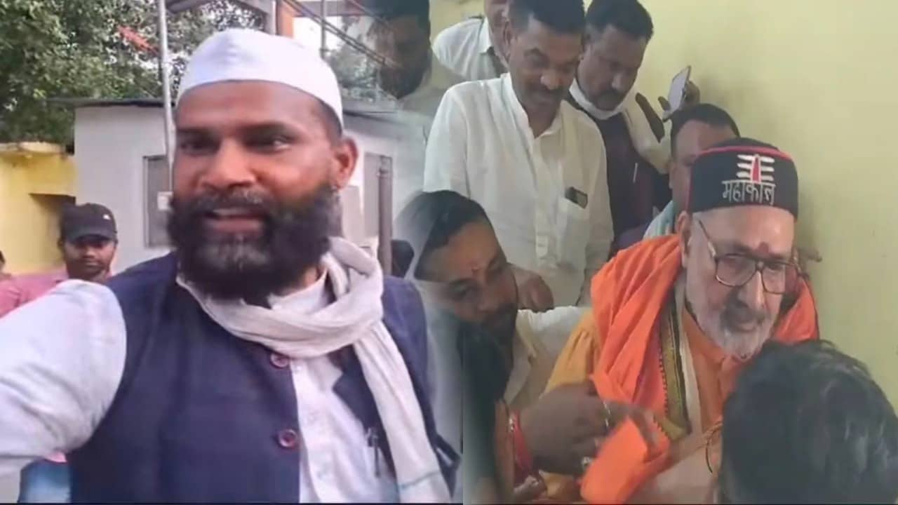 बेगूसराय: केंद्रीय मंत्री गिरिराज सिंह पर हमला, पुलिस ने किया गिरफ्तार