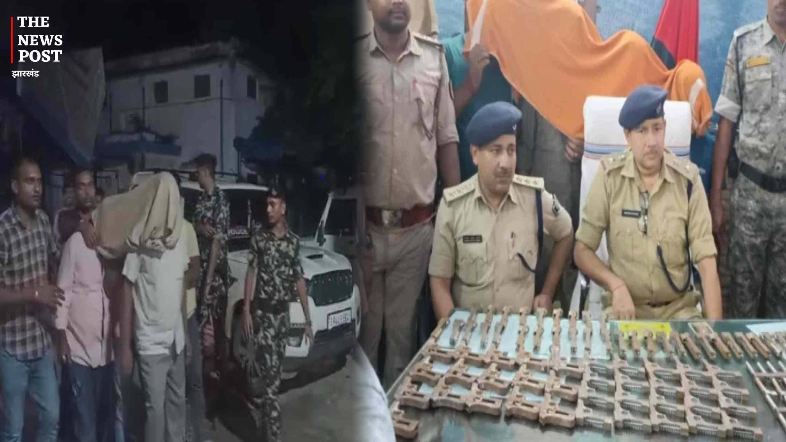 बक्सर NH पर पुलिस ने देर रात की ताबड़तोड़ छापेमारी, अवैध हथियार फैक्ट्री का खुलासा 