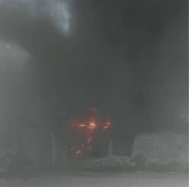 Big Breaking: टायर दुकान में लगी भीषण आग, मची अफरा-तफरी  