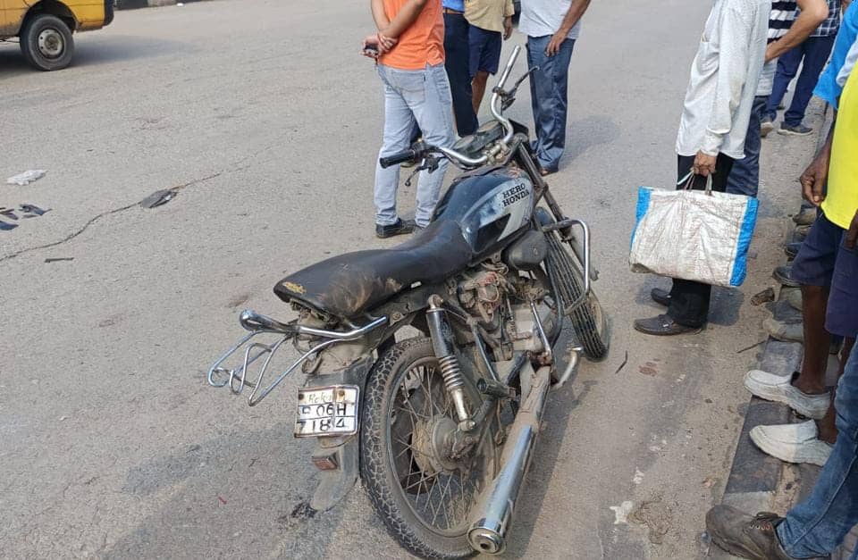 सरायकेला: सुधामोड़ के पास दर्दनाक सड़क हादसा, टैंकर और मोटरसाइकिल की टक्कर में एक की मौत