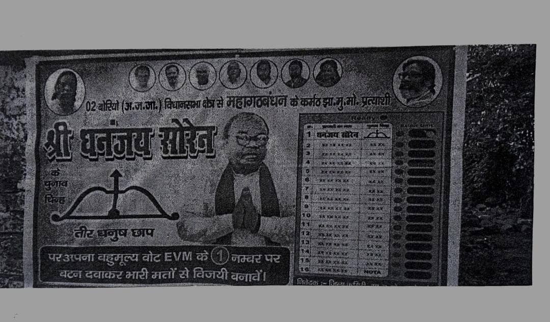 बोरियो से भाजपा प्रत्याशी लोबिन हेम्ब्रम ने झामुमो प्रत्याशी धनंजय सोरेन के खिलाफ दर्ज कराया एफआईआर, जानिए क्या है मामला