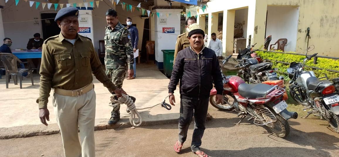 हिन्दू क्रांति सेना के प्रदेश अध्यक्ष प्रकाश गंधर्व गिरफ्तार, भेजे गए जेल