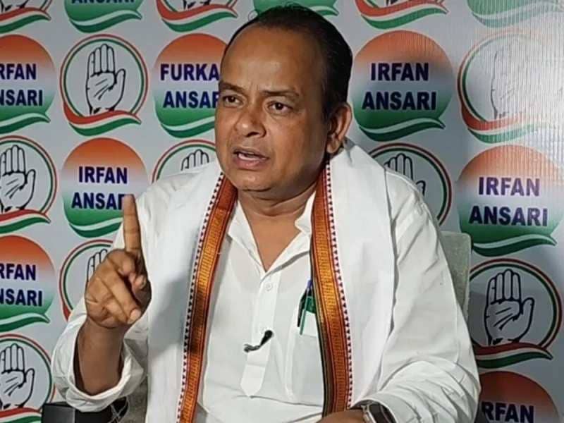कांग्रेस प्रत्याशी और मंत्री इरफान अंसारी के खिलाफ मामला दर्ज, जानिए किस मामले में हुई कार्रवाई