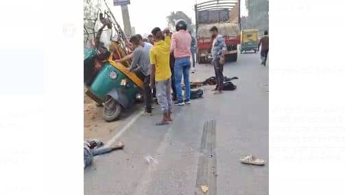 Bihar Breaking: बिहटा में भीषण सड़क हादसा, स्कूल टेंपो और ट्रक में हुई जोरदार टक्कर, 4 बच्चों की मौत से मचा कोहराम