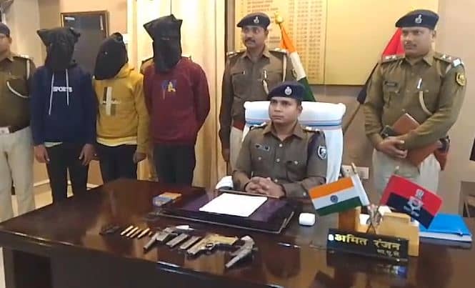 टॉप-10 की सूची में शामिल कुख्यात अपराधी गिरफ्तार, हत्याा, लूट समेत कई मामलों में दर्ज है एफआईआर