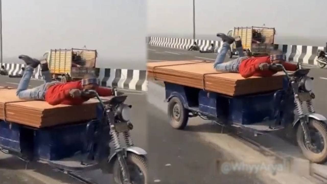 ‘चचा तो हैवी ड्राइवर निकले...’ बैठने की नहीं बची जगह तो रिक्शा चलाने का निकाल लिया डेयरिंग तरीका, सड़कों पर लोग हुए हैरान
