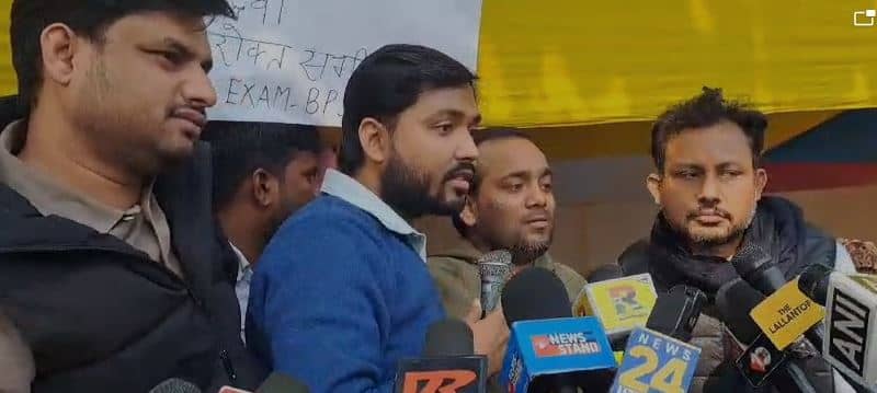 BPSC परीक्षा रद्द कराने की  मांग को लेकर आंदोलन कर रहे अभ्यर्थियों से मिलने पहुंचे खान सर,जानिए क्या कहा