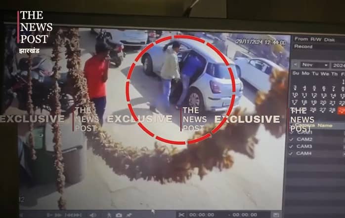 देखिए वारदात का CCTV: कैसे 13 लाख लूट का विरोध करने पर रांची में सरेआम मार दी गोली 