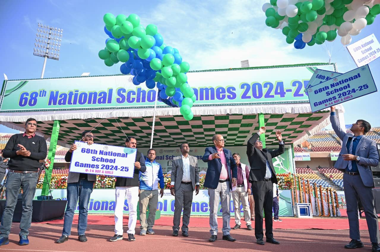 अंडर 14 एथलेटिक्स प्रतियोगिता का उद्घाटन, इस टीम की धुन ने जीता सबका दिल, दिल्ली में 26 जनवरी के परेड में होगी शामिल