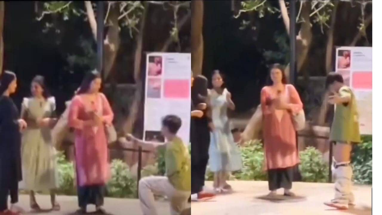 Viral Video: लड़की को शाहरुख स्टाइल में कर रहा था प्रपोज तभी उतर गई पैंट, फिर जो हुआ वीडियो देख नहीं रुकेगी हंसी