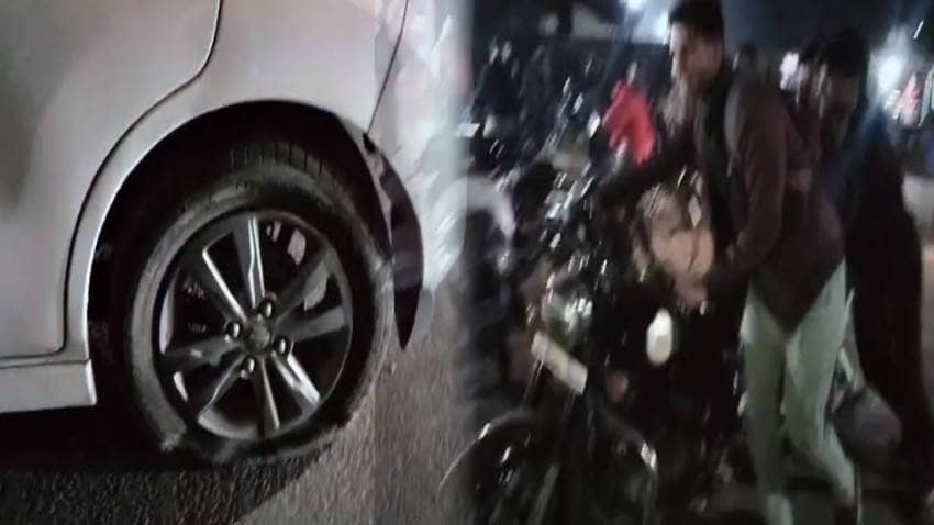 भाजपा नेताओं की गाड़ी का प्रशासन ने निकाला हवा ,  जिला अध्यक्ष ने SDM पर हत्या की साजिश का लगाया आरोप   