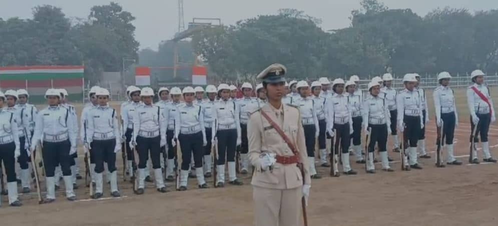 पटना के गांधी मैदान में गणतंत्र दिवस परेड का फाइनल रिहर्सल, राज्यपाल करेंगे ध्वजारोहण
