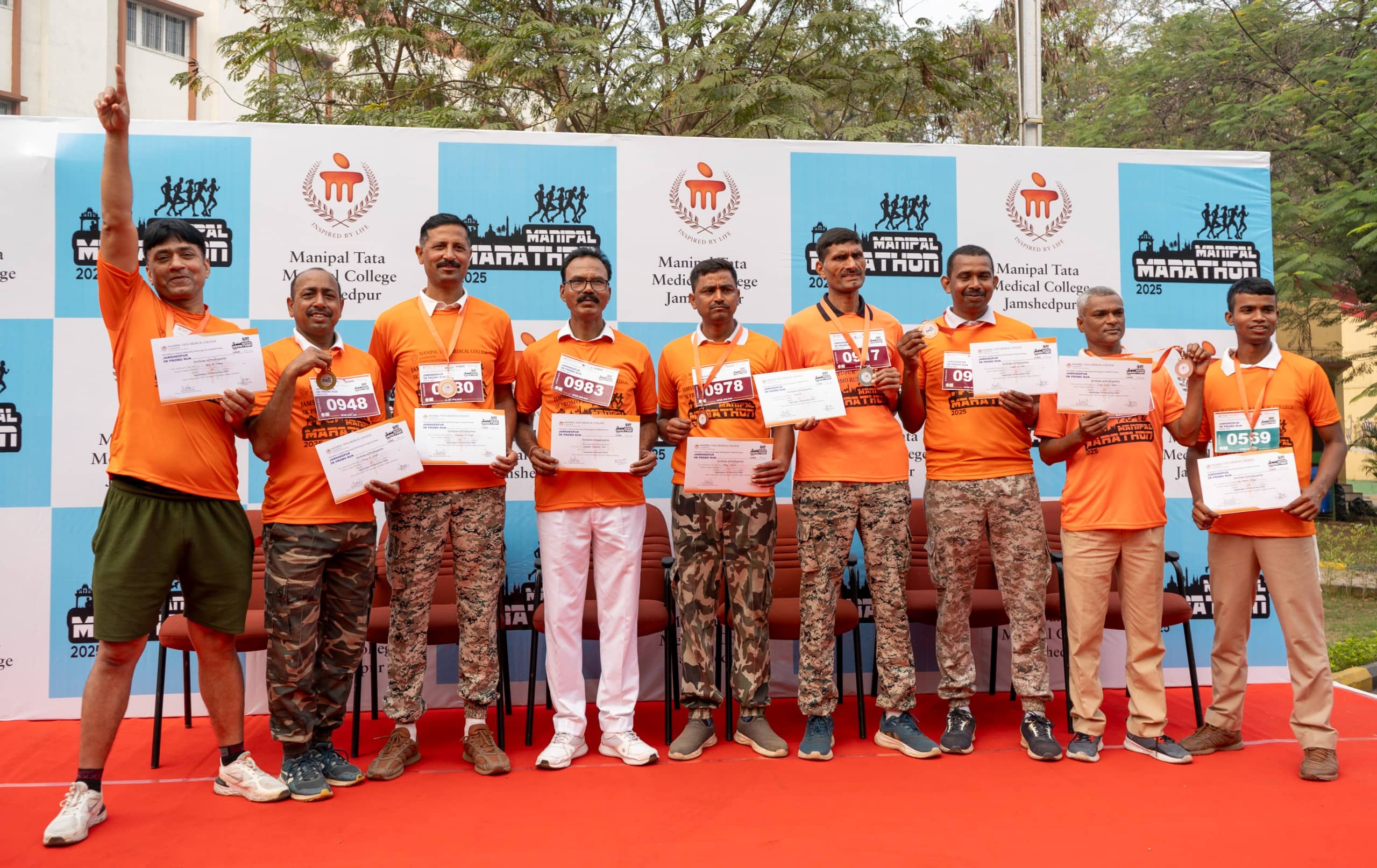 जमशेदपुर:मणिपाल टाटा मेडिकल कॉलेज ने स्वास्थ्य और फिटनेस को बढ़ावा देने के लिए 5K प्रोमो रन 2025 प्रतियोगिता का किया आयोजन