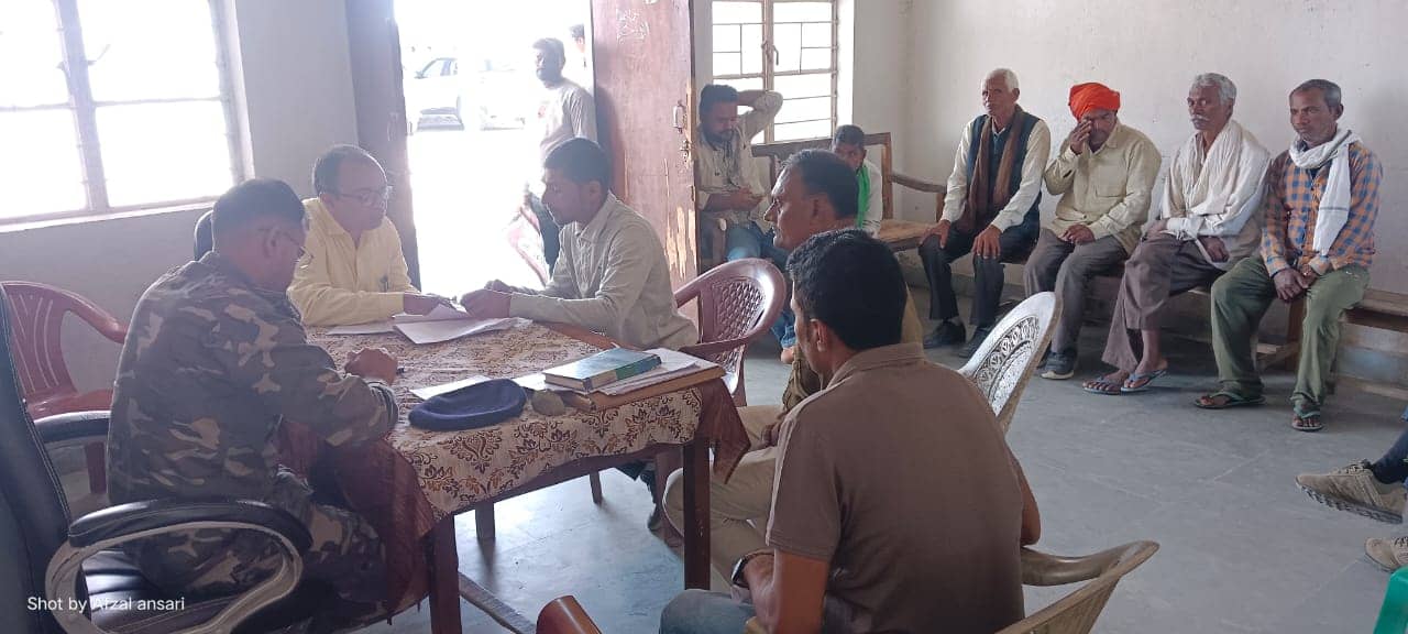 हैदरनगर थाना में थाना दिवस का आयोजन, भूमि विवाद निपटारे पर जोर