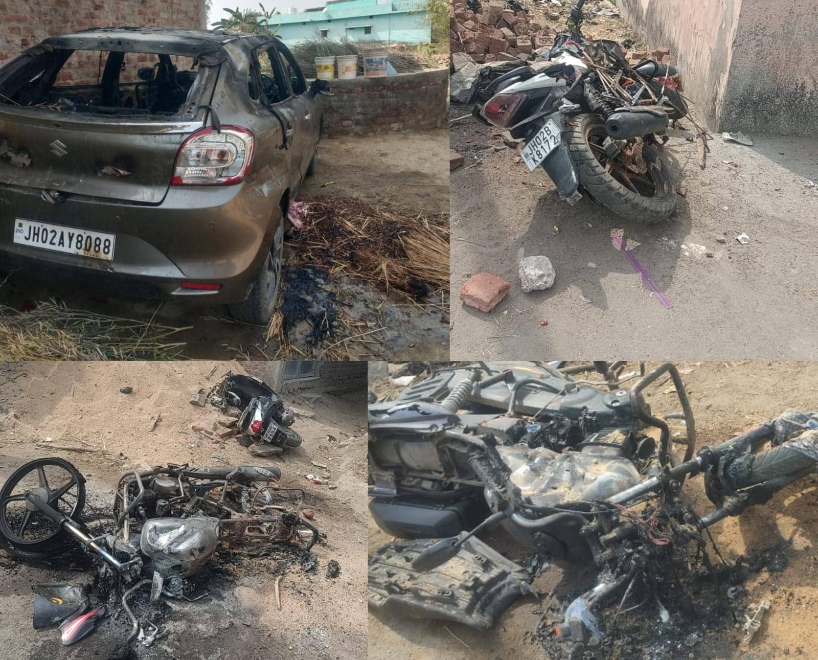 हिंसक झड़प के बाद छावनी में तब्दील हुआ हजारीबाग का यह गांव, वरीय अधिकारी लगा रहे हैं गश्त, सीसीटीवी का डीबीआर पुलिस ने किया जब्त