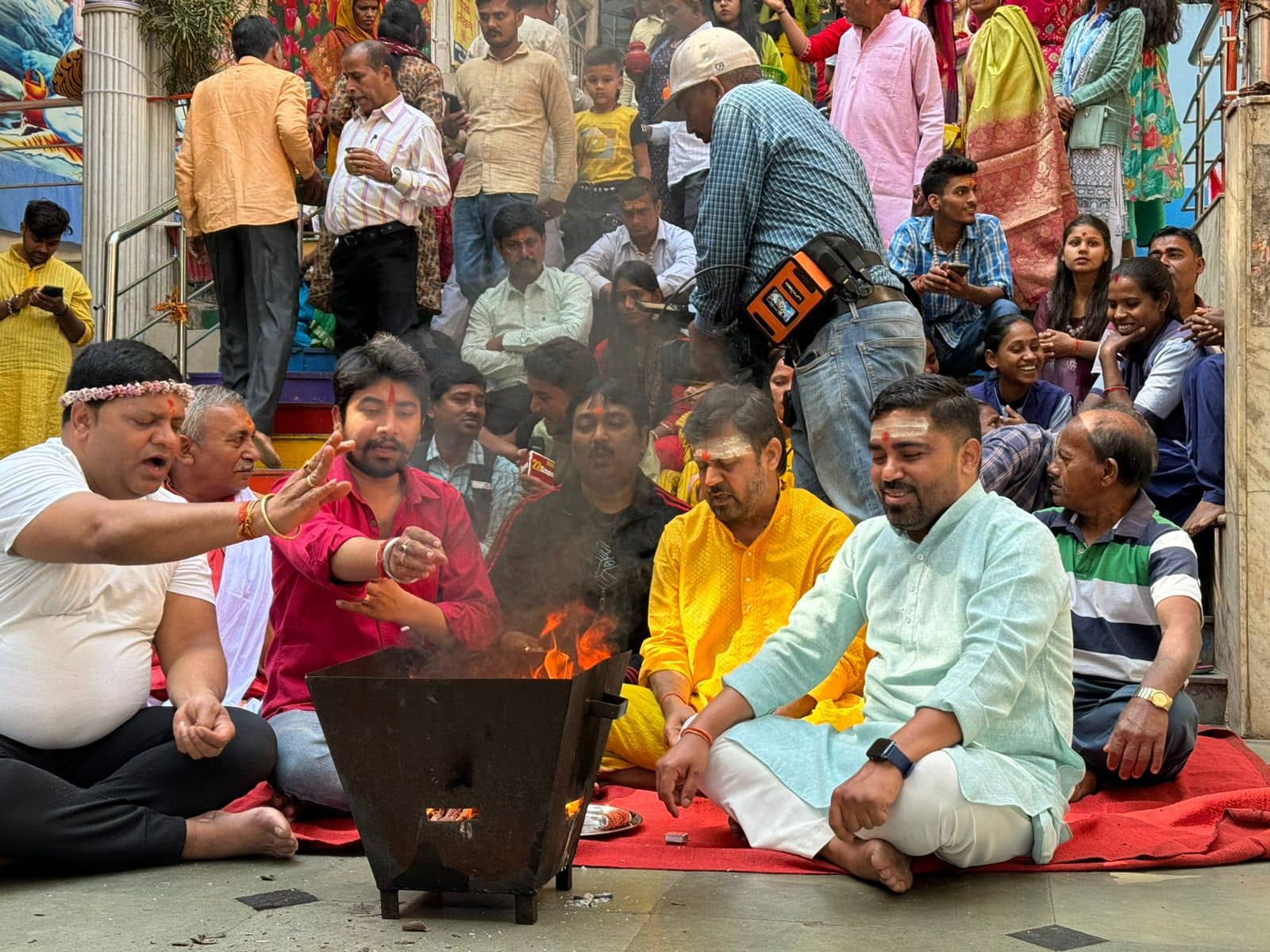 ICC चैंपियंस ट्रॉफी फाइनल: भारतीय टीम की जीत के लिए रांची के पहाड़ी मंदिर में हवन-यज्ञ