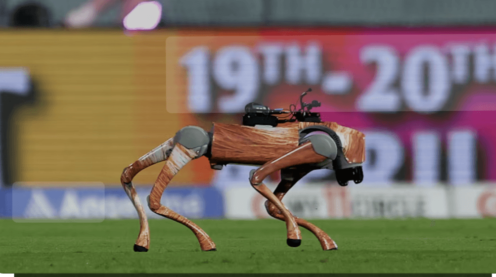 IPL में रोबोट डॉग की शानदार एंट्री, क्रिकेट के मैदान में दिखा AI जलवा