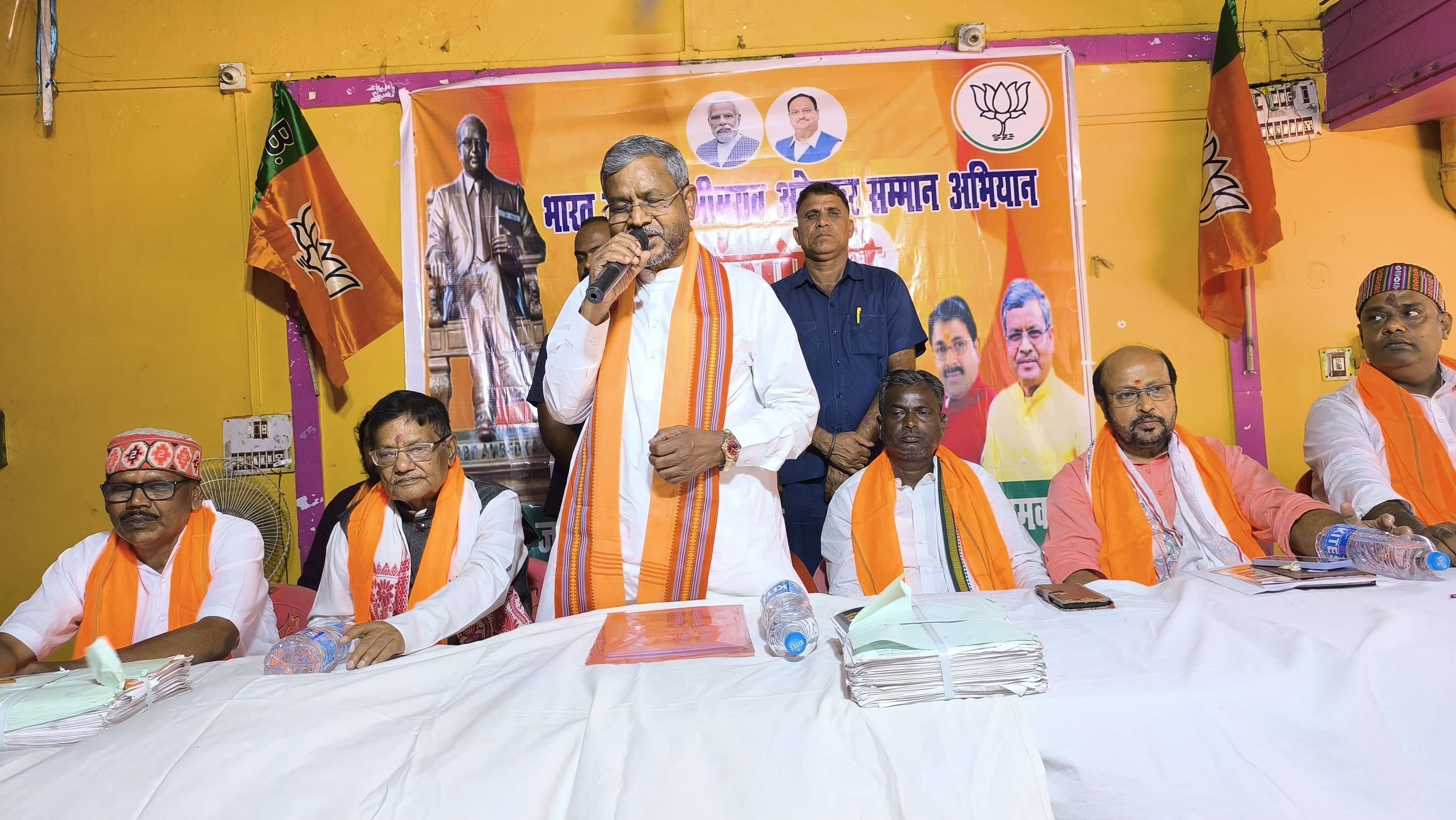 संविधान की शपथ लेकर शरीयत को सर्वोपरि बताना है संविधान और बाबा साहब का अपमान: बाबूलाल मरांडी