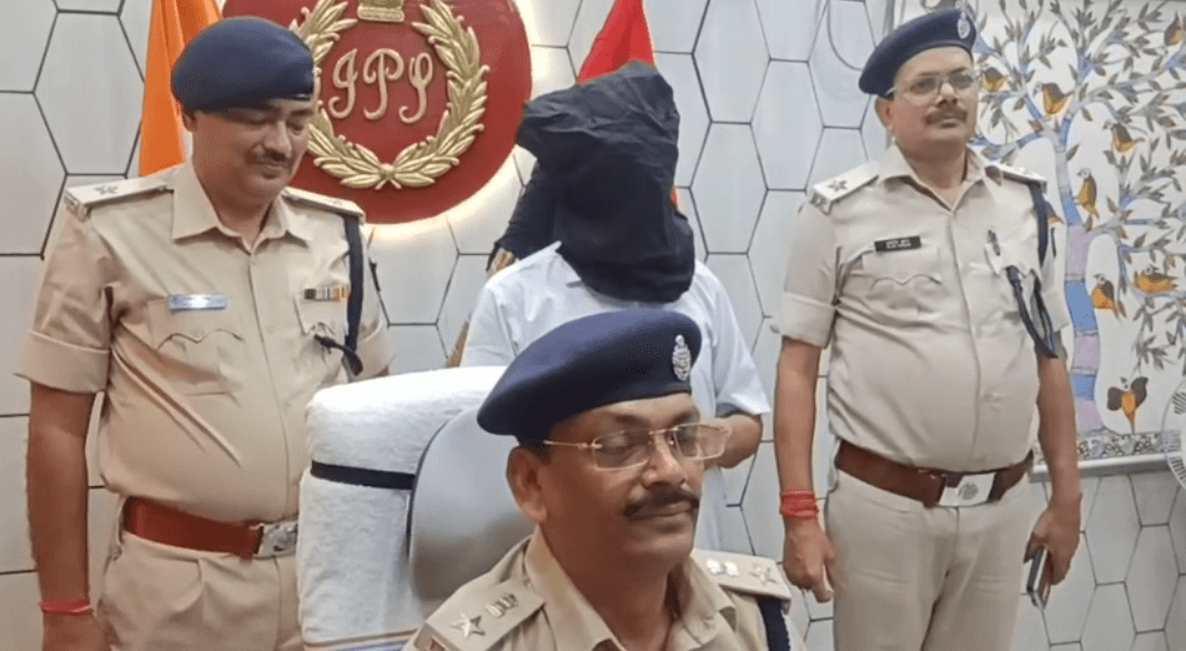 यूपी से पकड़ा गया जमुई का इनामी अपराधी, लंबे समय से पुलिस को थी तलाश